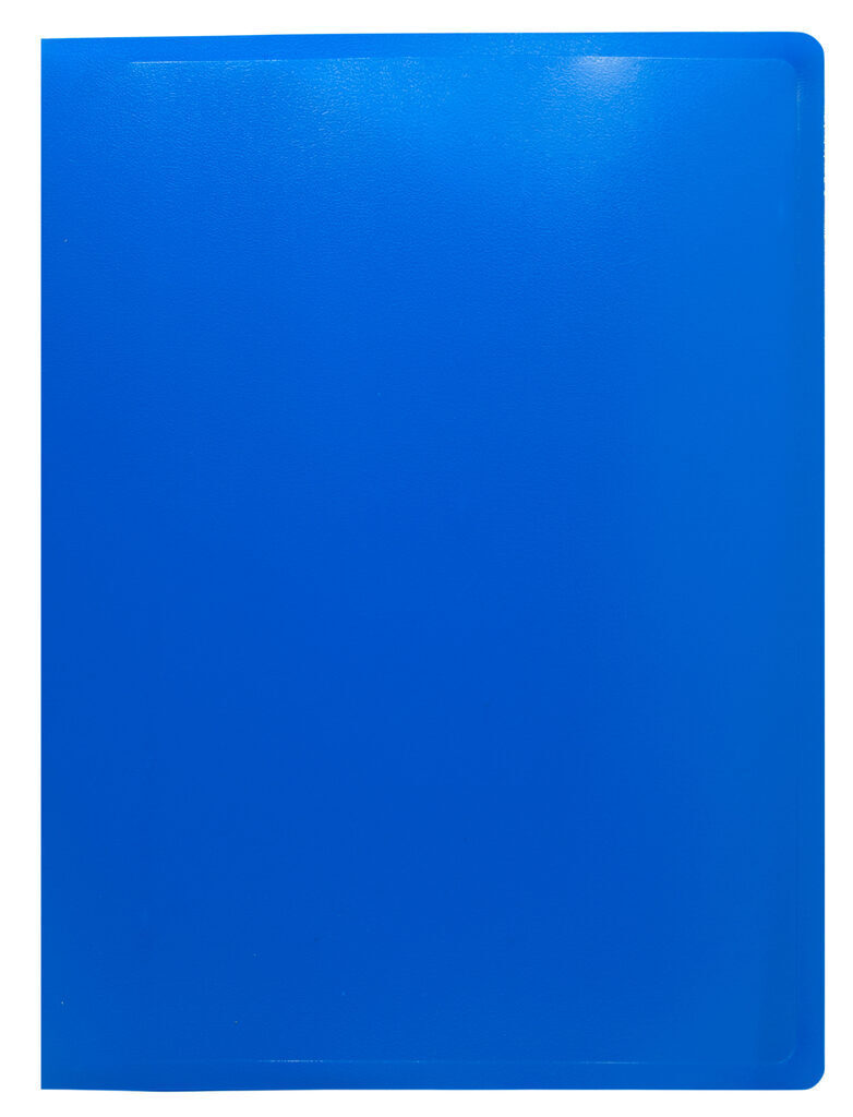 Папка файл А4  10лист 0,50мм, синяя