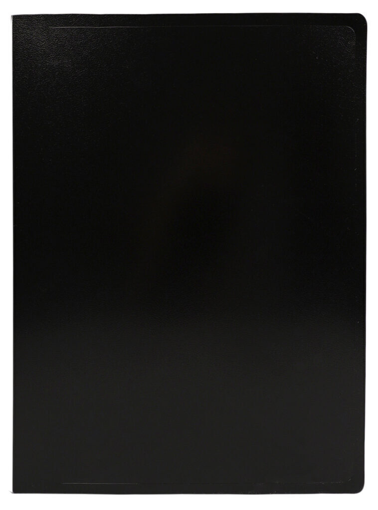 Папка файл А4  10лист 0,50мм, черная