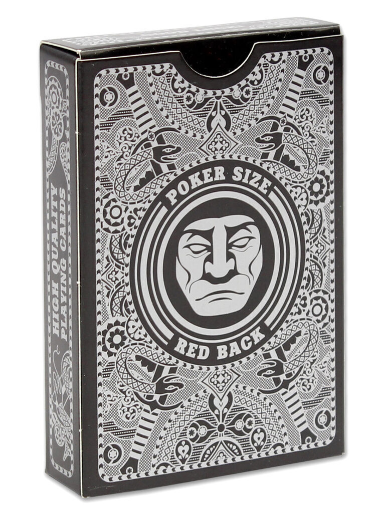 Карты игральные 54шт,  "Golem" red, пластик, poker size index jumbo, 63*88 мм