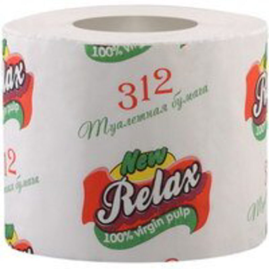 Бум туал. "Relax-312" 1 рулон 2 слой (1х60)