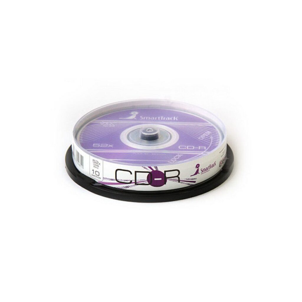 Диск CD-R Smart Track емкость 700Mb скорость 52x 10шт. в банке