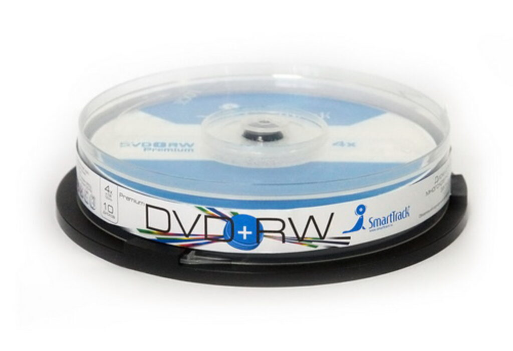 Диск DVD+RW Smart Truck 4х емкость 4,7Gb, 10шт.в банке