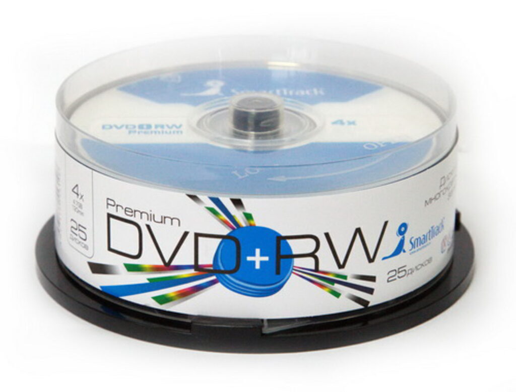 Диск DVD+RW Smart Truck 4х емкость 4,7Gb, 25шт.в банке