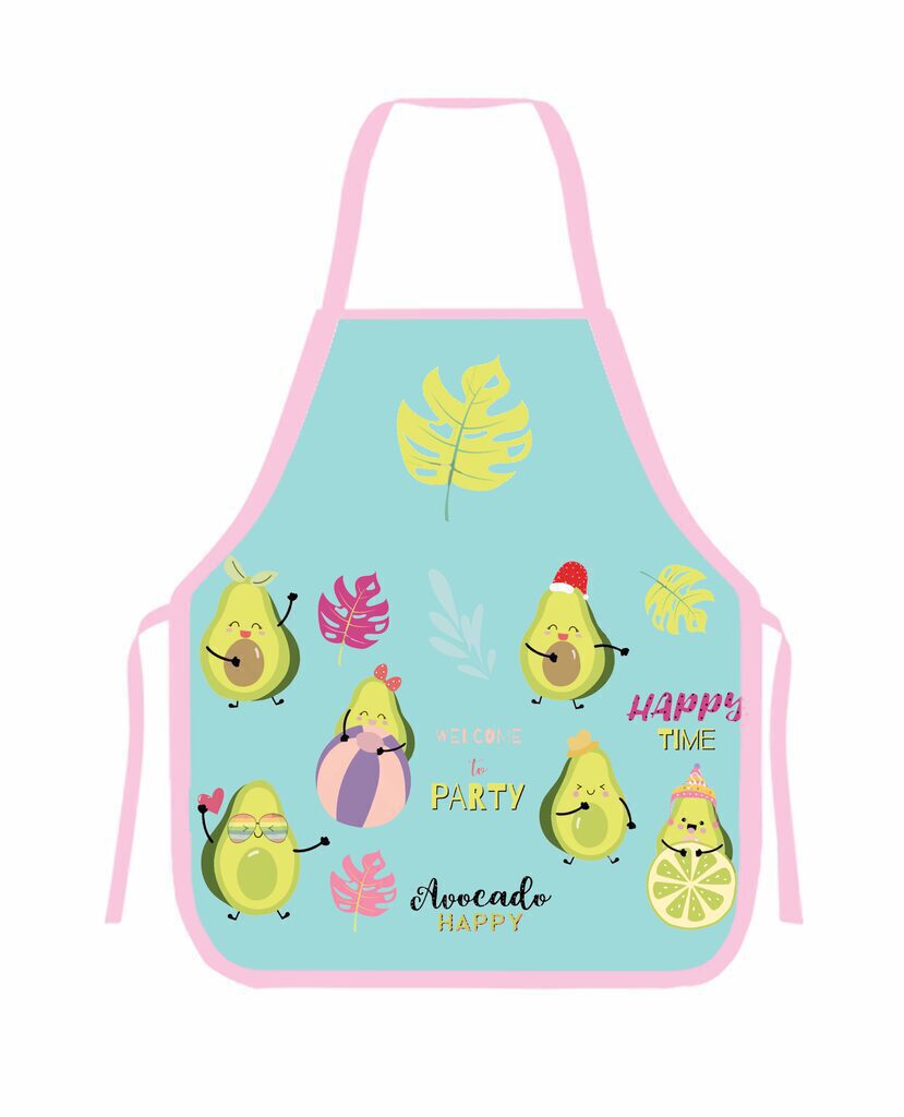 Фартук для труда 540*460мм "Party avocado"