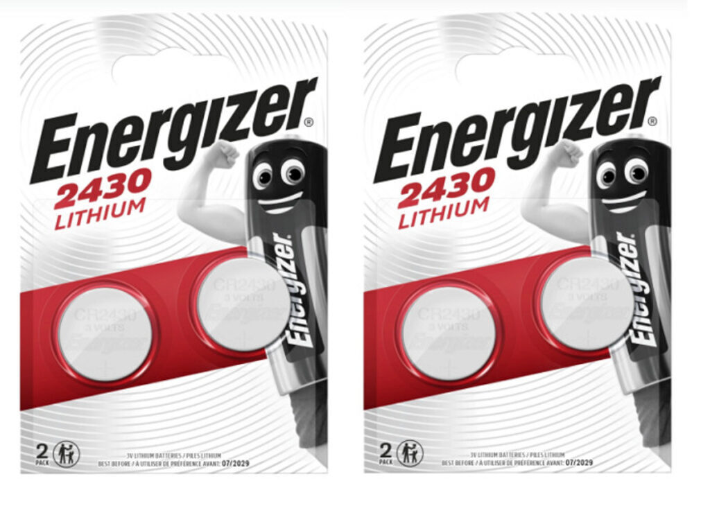 Батарейка-таблетка  CR-2430  ENERGIZER, блистер, цена за 1 шт