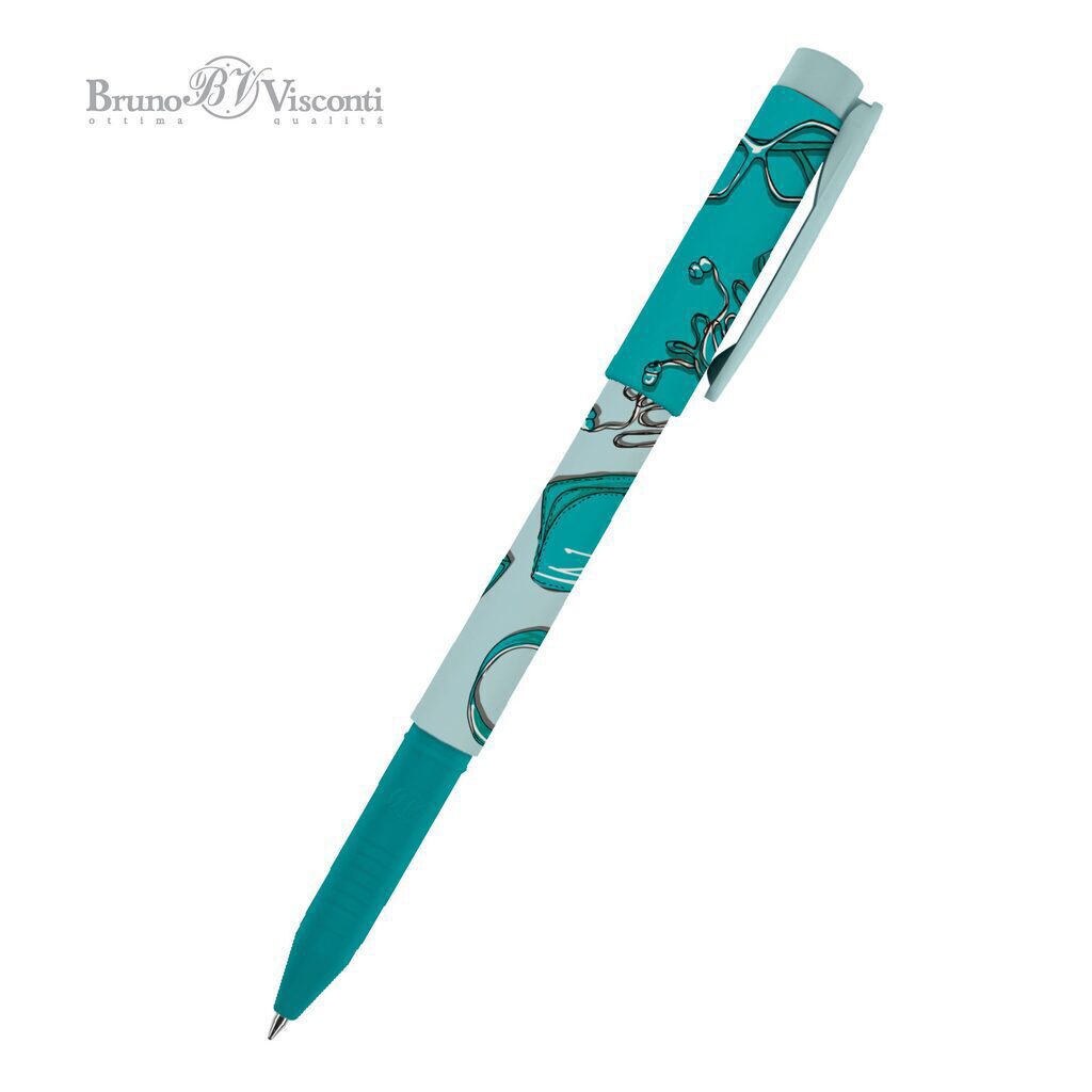 Ручка шар. BV "FreshWrite. Life Style. Mint dream", 0.7мм, синяя