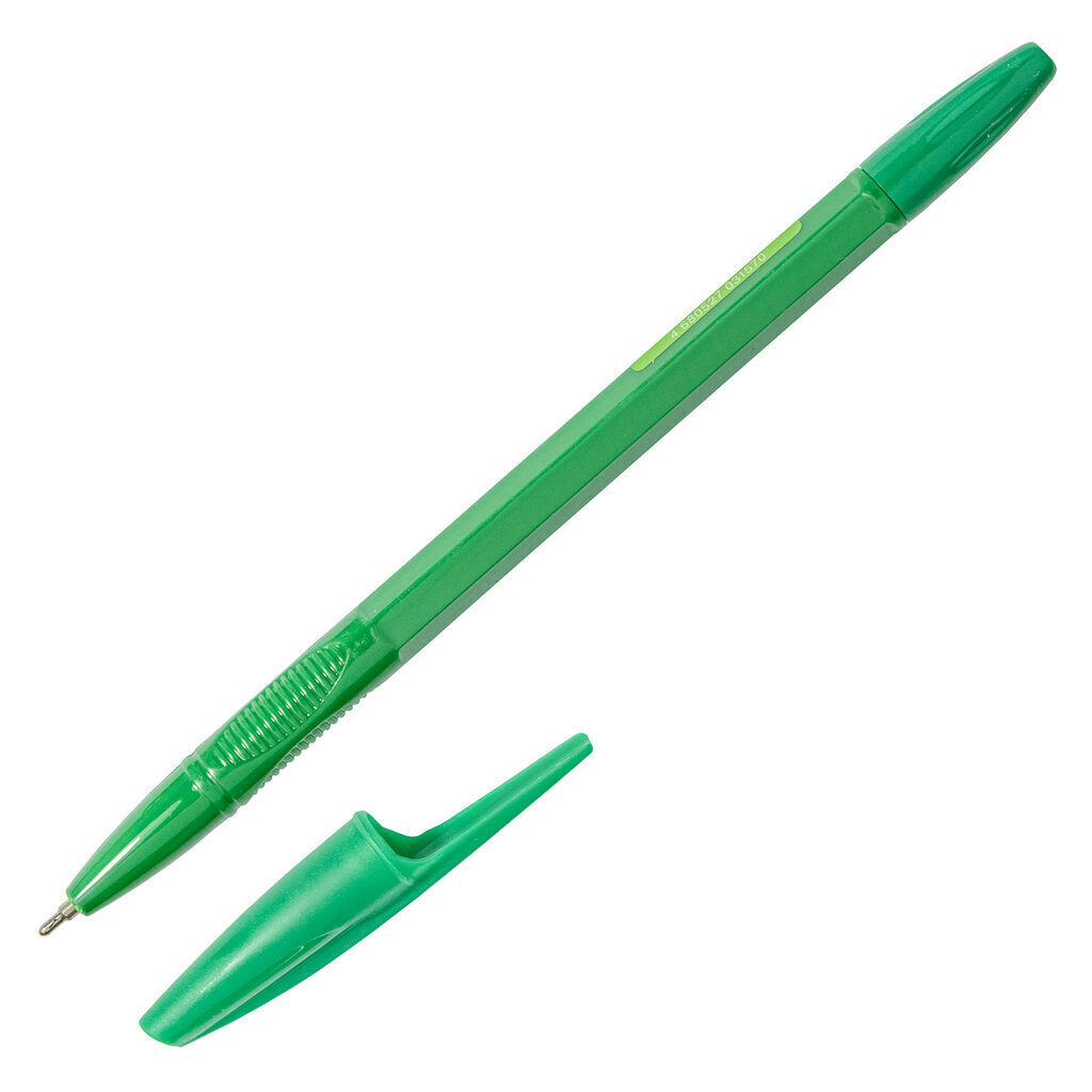 Ручка шар. MAZARI "Ultra" зеленая, масл.осн., 1,0мм