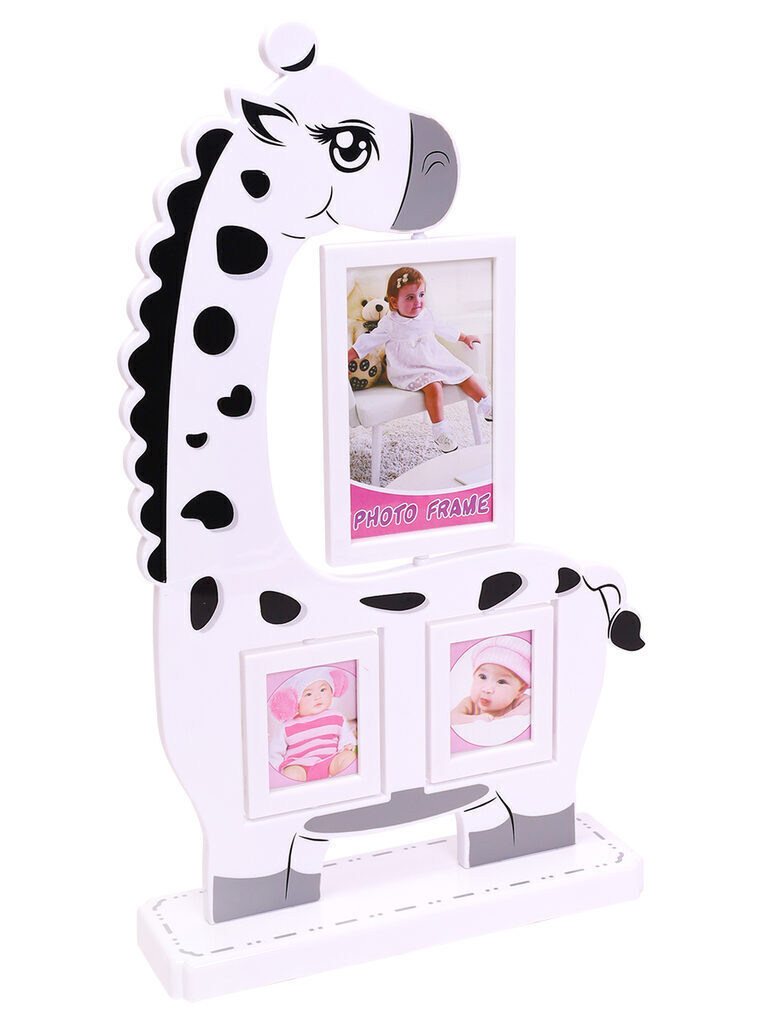 Фоторамка на 3 фото 40*25см (4*6см, 9*13см ) Жирафик