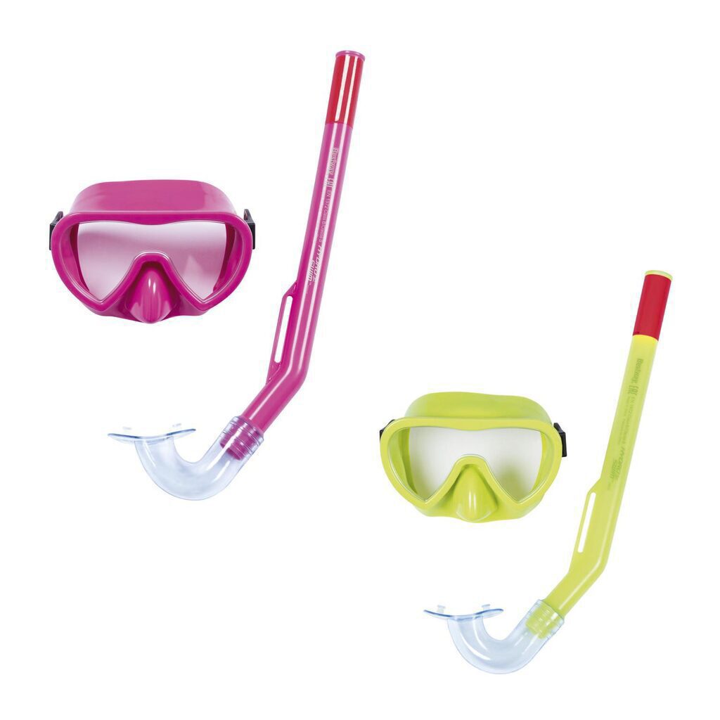 Комплект для плавания (трубка, маска) "Essential Lil' Glider" ТМ Bestway от 3х лет, 2 цвета