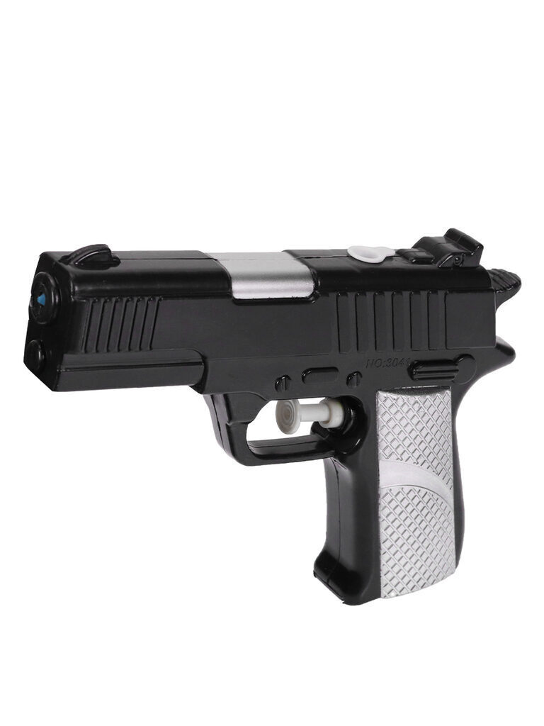 Водяное оружие. Пистолет "Пистолет полицейского" 14,5 см,  250-300 мл, дальность стрельбы 5-6 м