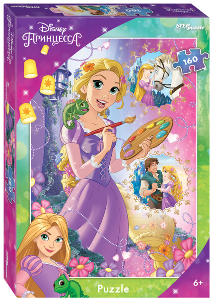 Пазлы  160 элементов  230*330мм.  "Рапунцель - 3" (Disney)