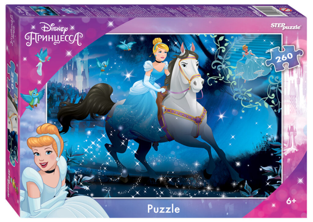Пазлы  260 элементов  240*345мм.  "Золушка - 3" (Disney)