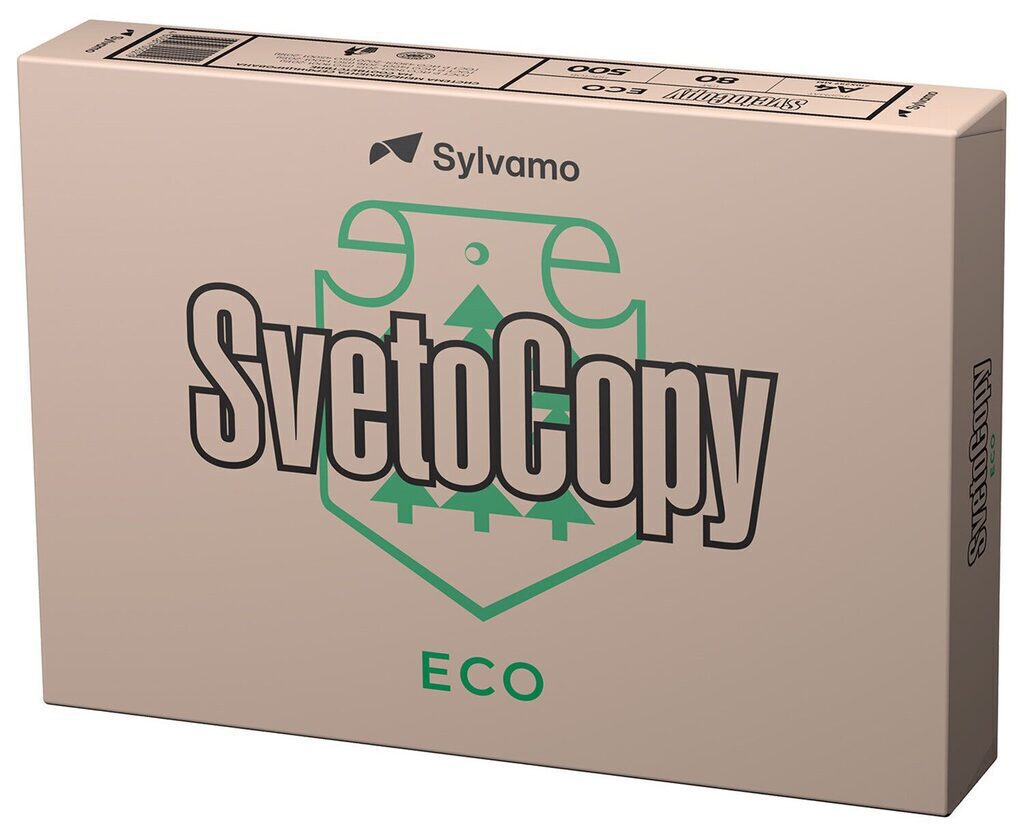 Бумага А4  SVETOCOPY Eco 80г/м2, 60%, (500л)