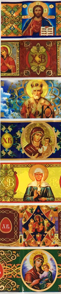 Термонаклейка для яиц "Лики"