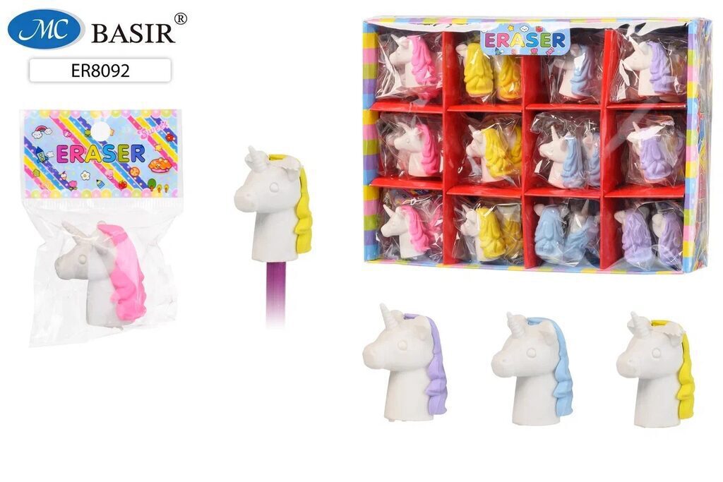 Ластик Basir "Единорог" 4,5см