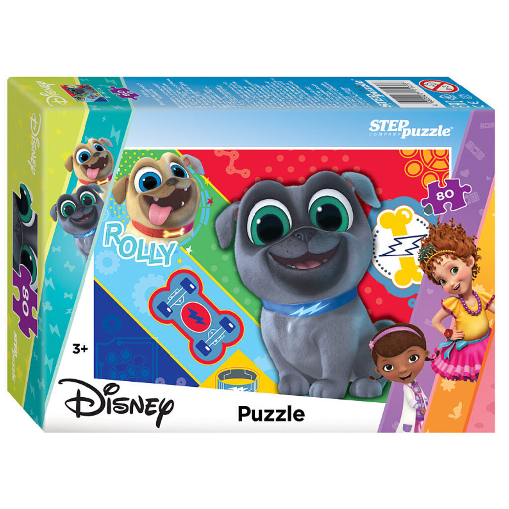 Пазлы   80 элементов  230*165мм.  "DISNEY - 6" Disney