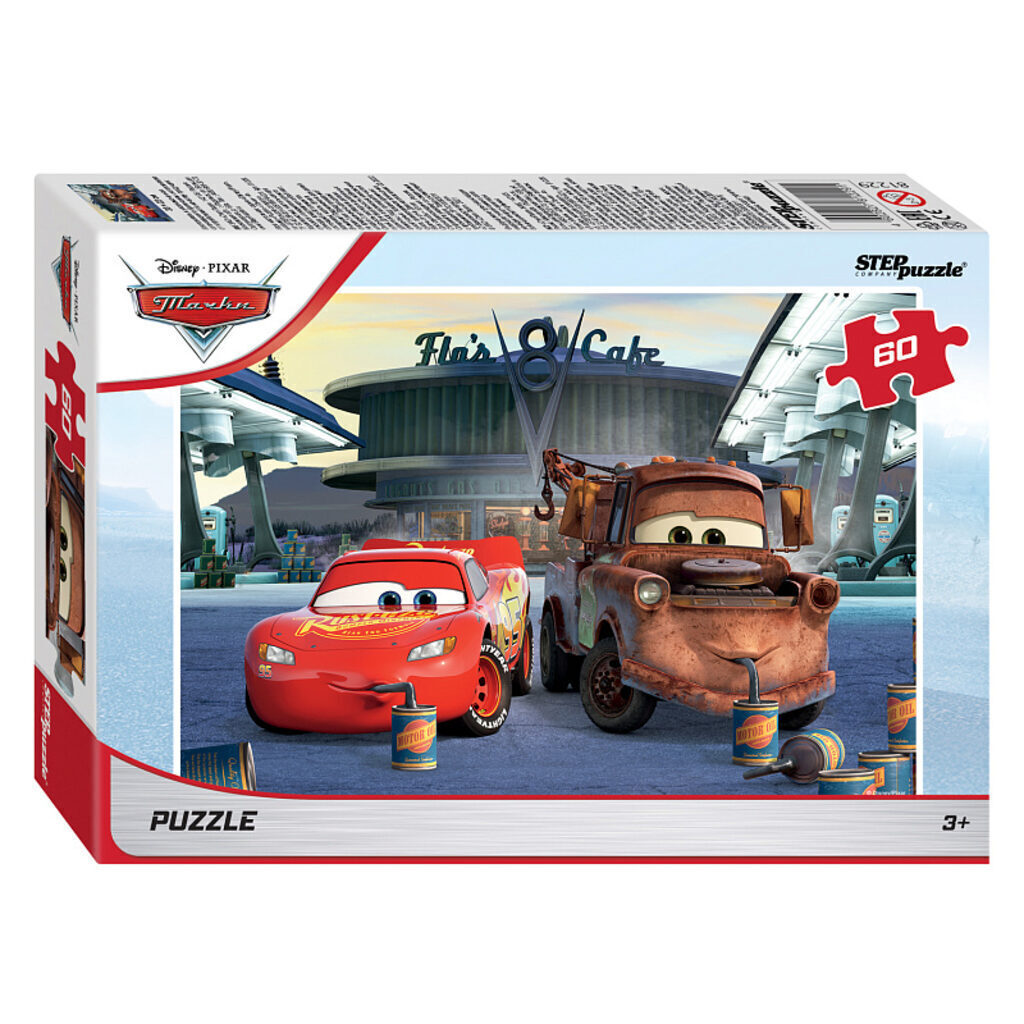 Пазлы   60 элементов 330*230мм.  "Тачки - 4" Disney