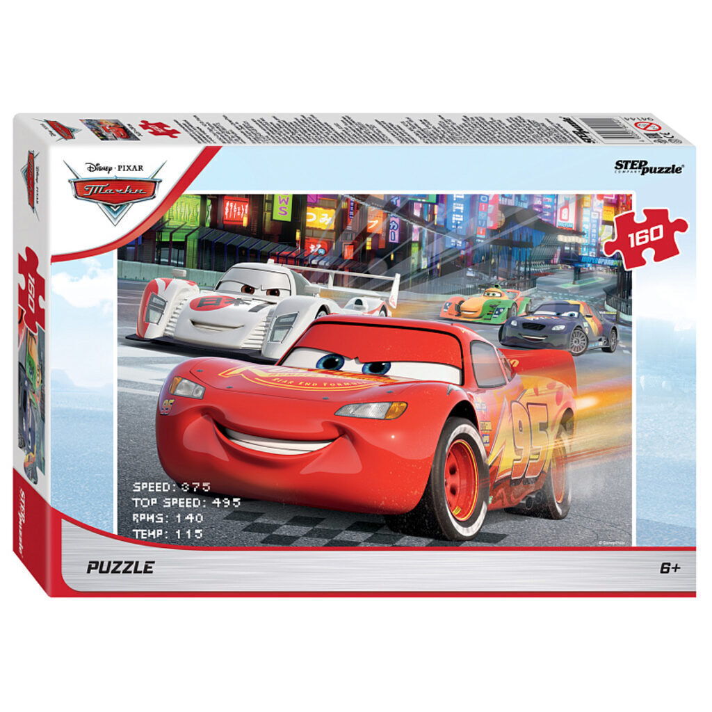 Пазлы  160 элементов  230*330мм.  "Тачки - 4" Disney