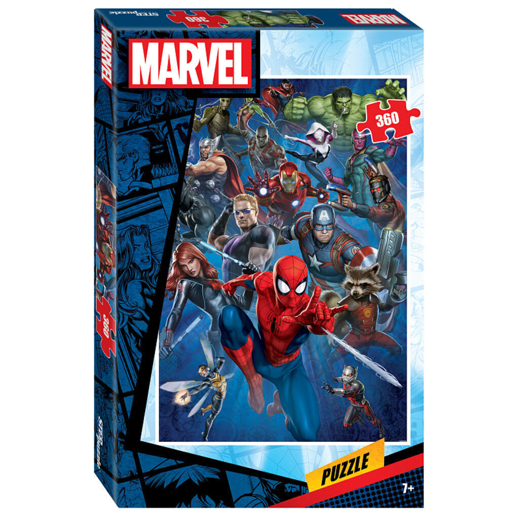 Пазлы  360 элементов 500*345мм.  "Marvel (new)" Marvel