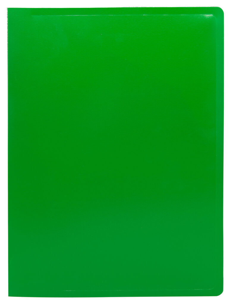 Папка файл А4  10лист 0,50мм, зеленая