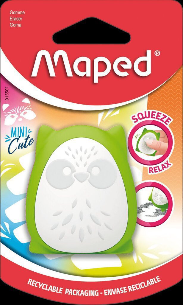 Ластик MAPED "Mini cute", мягкий, антистресс