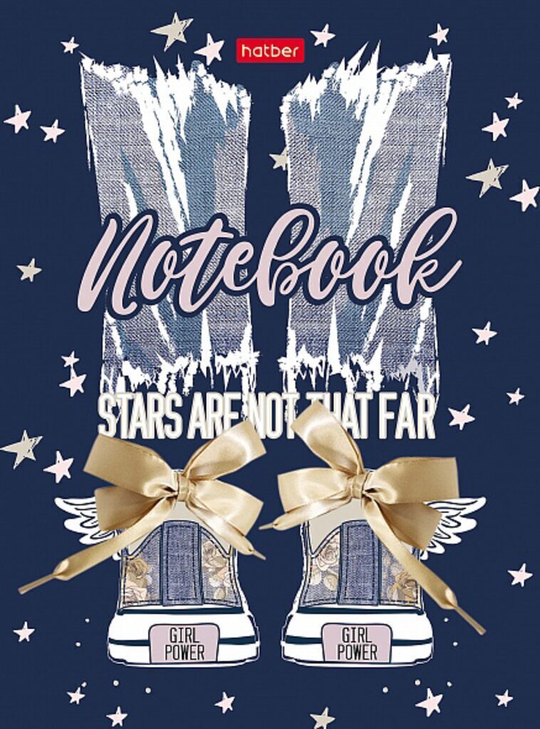 Блокнот А6 интегр.обл. 160л "Girl power" кл.