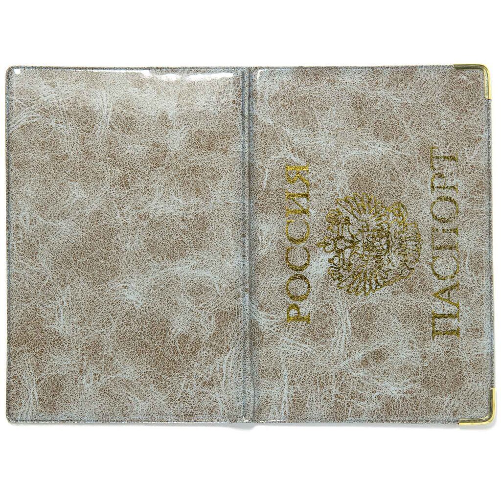 Обложка для паспорта ПВХ глянец, ассорти