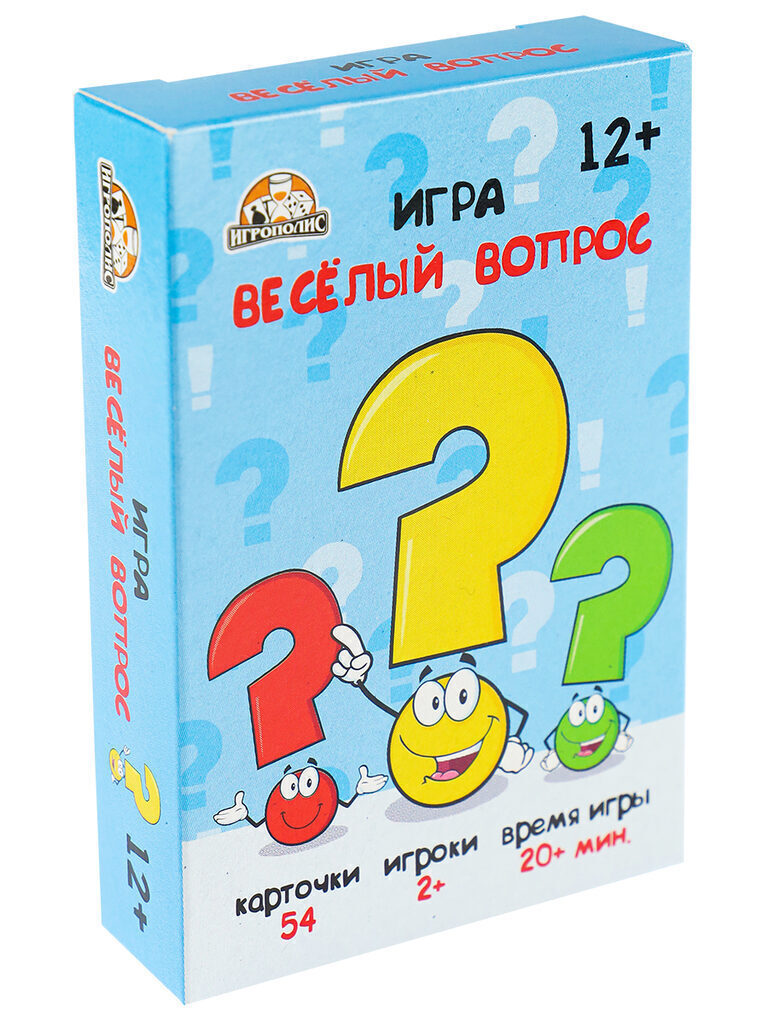 Игра карточная "Веселый вопрос" 12+