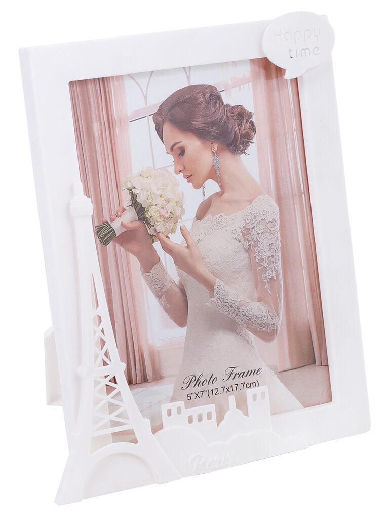 Фоторамка на 1 фото 22*18см (13*18см) Париж, белая