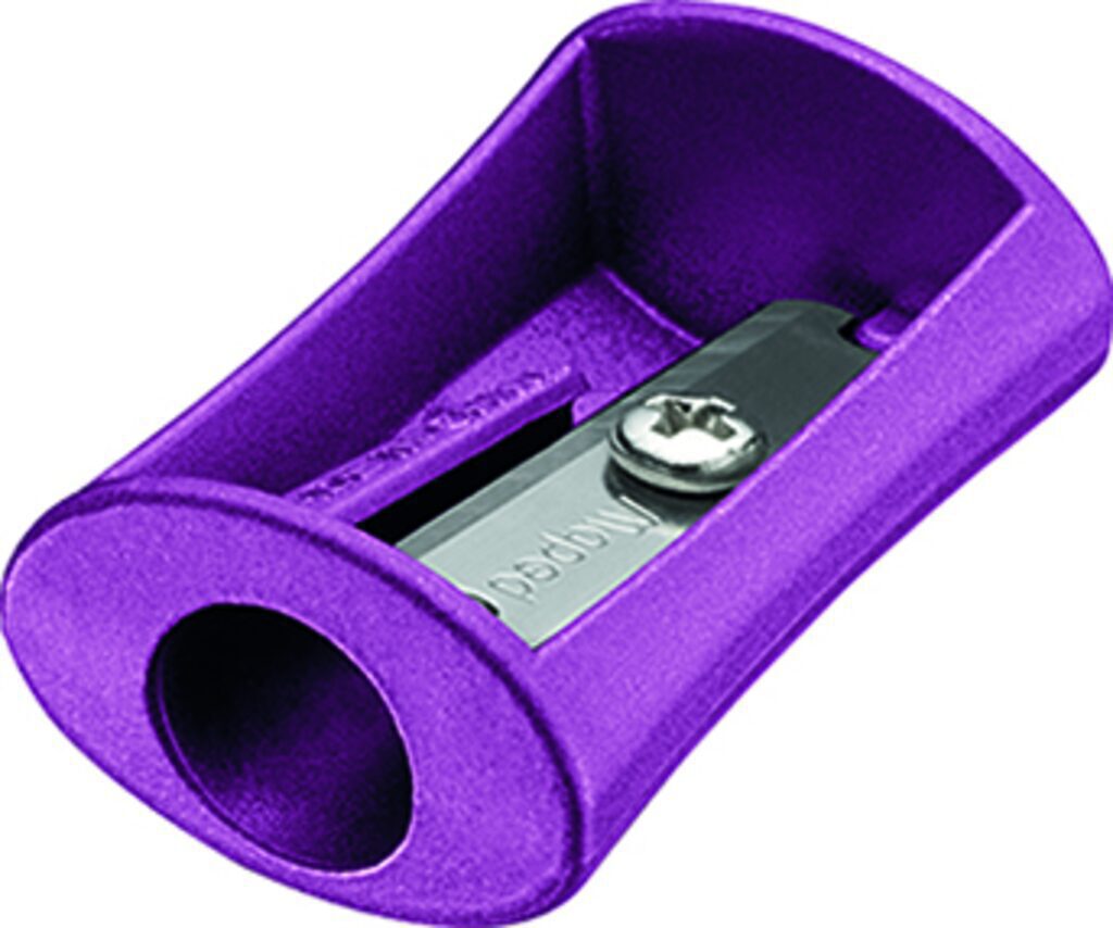 Точилка метал. 1 отв. SATELLITETE цветная