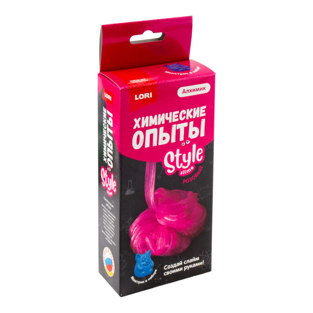 Набор для опытов Style Slime "Розовый" 5+