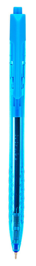 Ручка шар. Deli Arrow  автомат, синяя, 0,7мм, рез. манжета