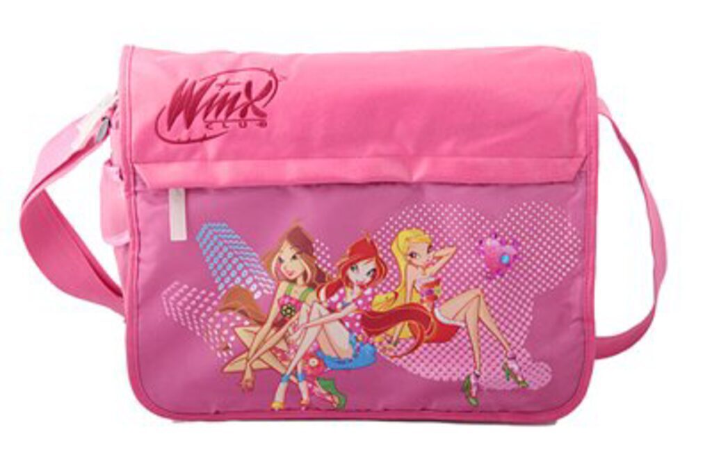 Сумка на ремне, Winx, 42*29см 2 отд.