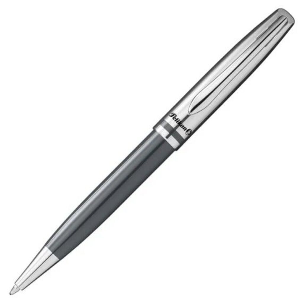Ручка шар.Pelikan Jazz Classic корп. лак.,хром/серебряный, синие чернила, подарочная коробка