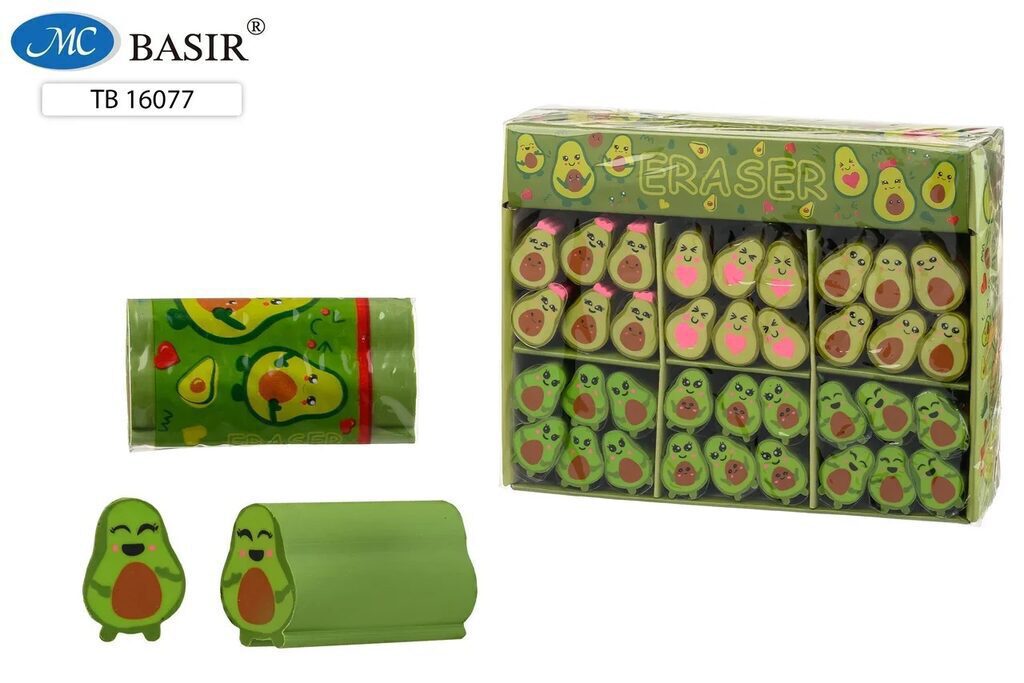 Ластик Basir "Авокадо" фигурные