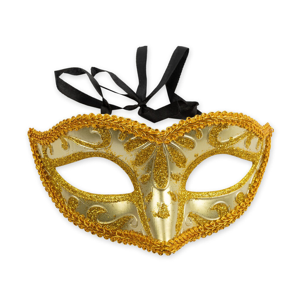 Карнавальная маска "Золото"