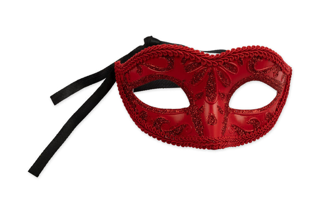 Карнавальная маска "Красная"