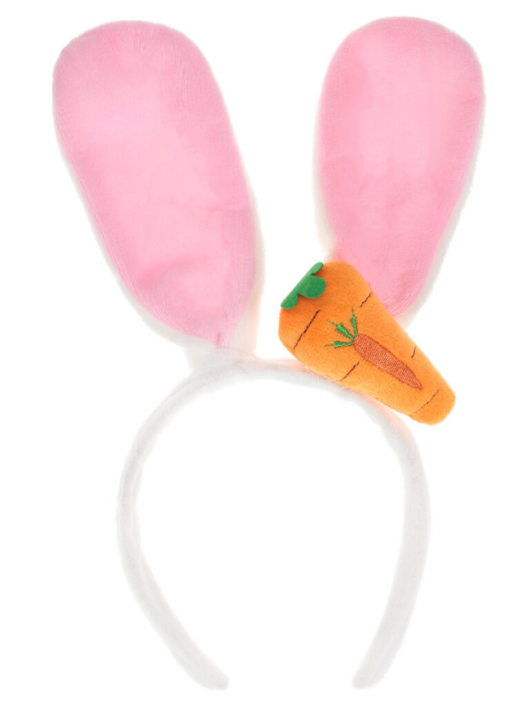 Карнавальный ободок "Зайчик с морковкой"
