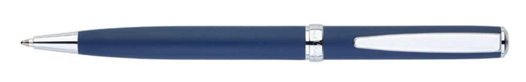 Ручка подарочная шариковая PIERRE CARDIN Easy, корпус синий латунь с сатин.покр,  детали- сталь,хром