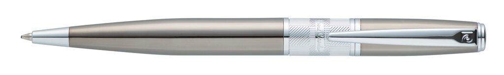Ручка подарочная шариковая PIERRE CARDIN BARON, корпус темная бронза,  детали- сталь,хром
