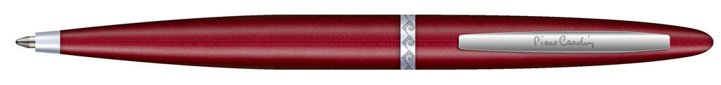 Ручка подарочная шариковая PIERRE CARDIN CAPRE, корпус  красный/латунь, сталь , хром