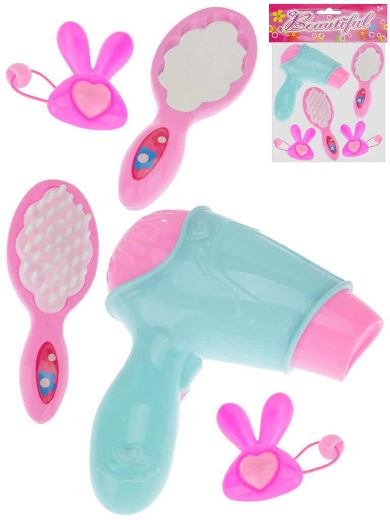 Игровой набор для девочек "Прическа принцессы-4" 5 предметов