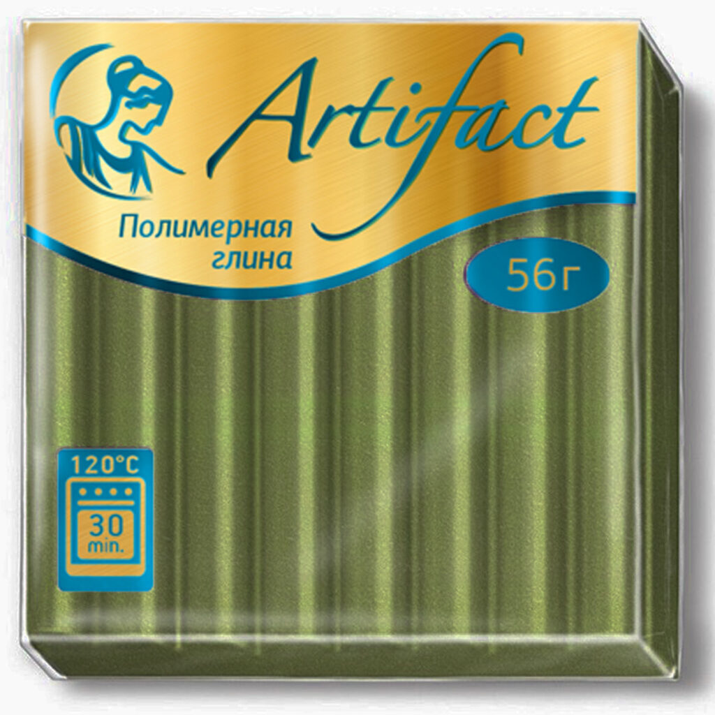 Полимерная глина 56гр., "Артефакт" Камуфляж