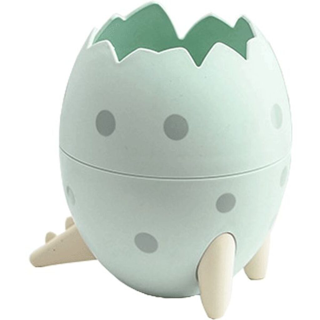 Подставка для шк.принадлежностей "Dino in egg" 12*8 см, пластик
