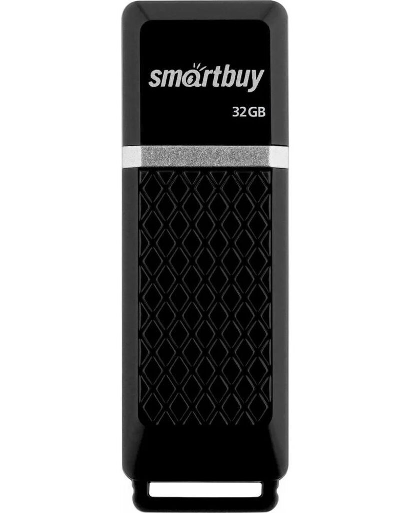 Флеш-драйв  32 GB USB 2.0 Smartbuy Quartz series Black