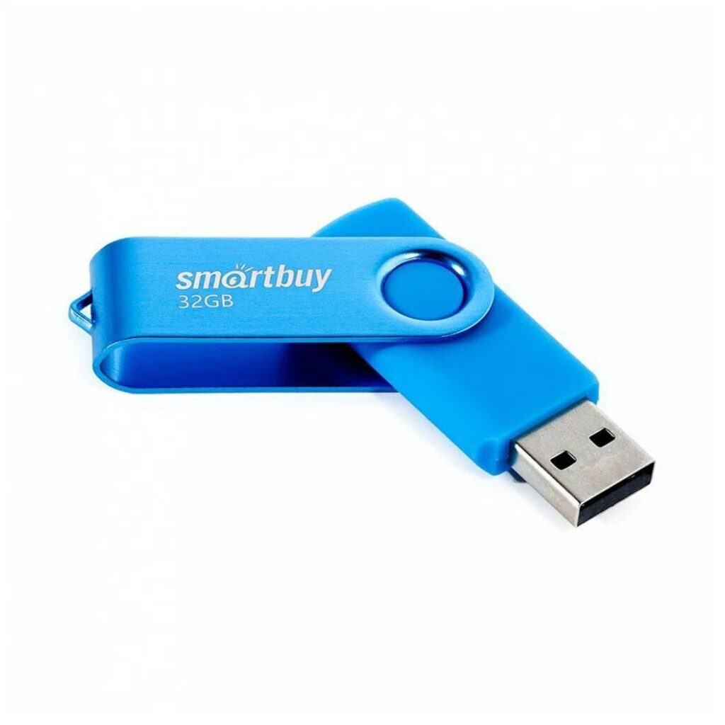 Флеш-драйв  32 GB USB 2.0 Smartbuy Twist Blue