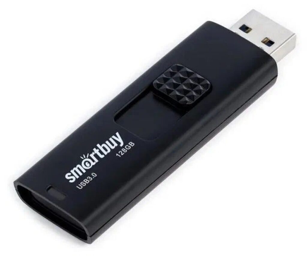Флеш-драйв 128 GB USB 3.0 Smartbuy Fashion Black