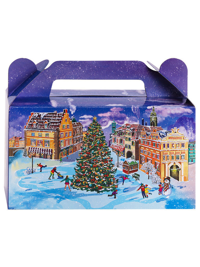 Коробка для конфет  500гр Сундучок "Каток"