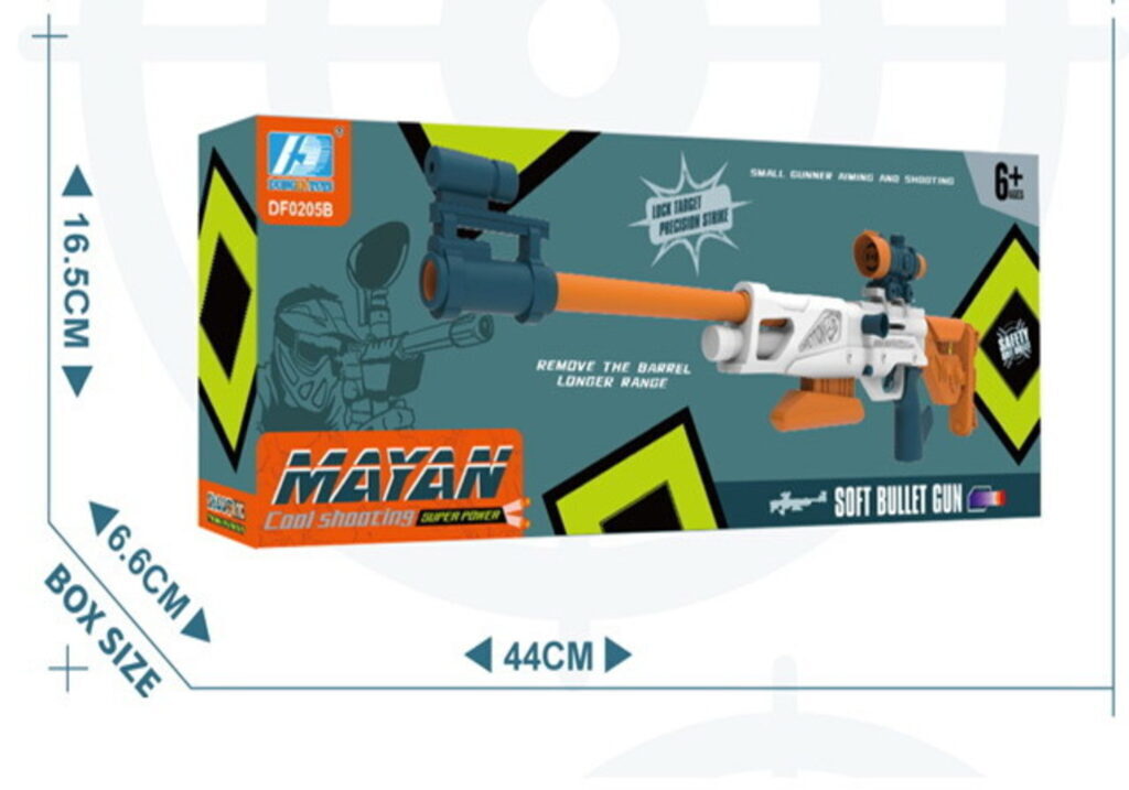 Винтовка 44см "Снайпер" мягкие пули