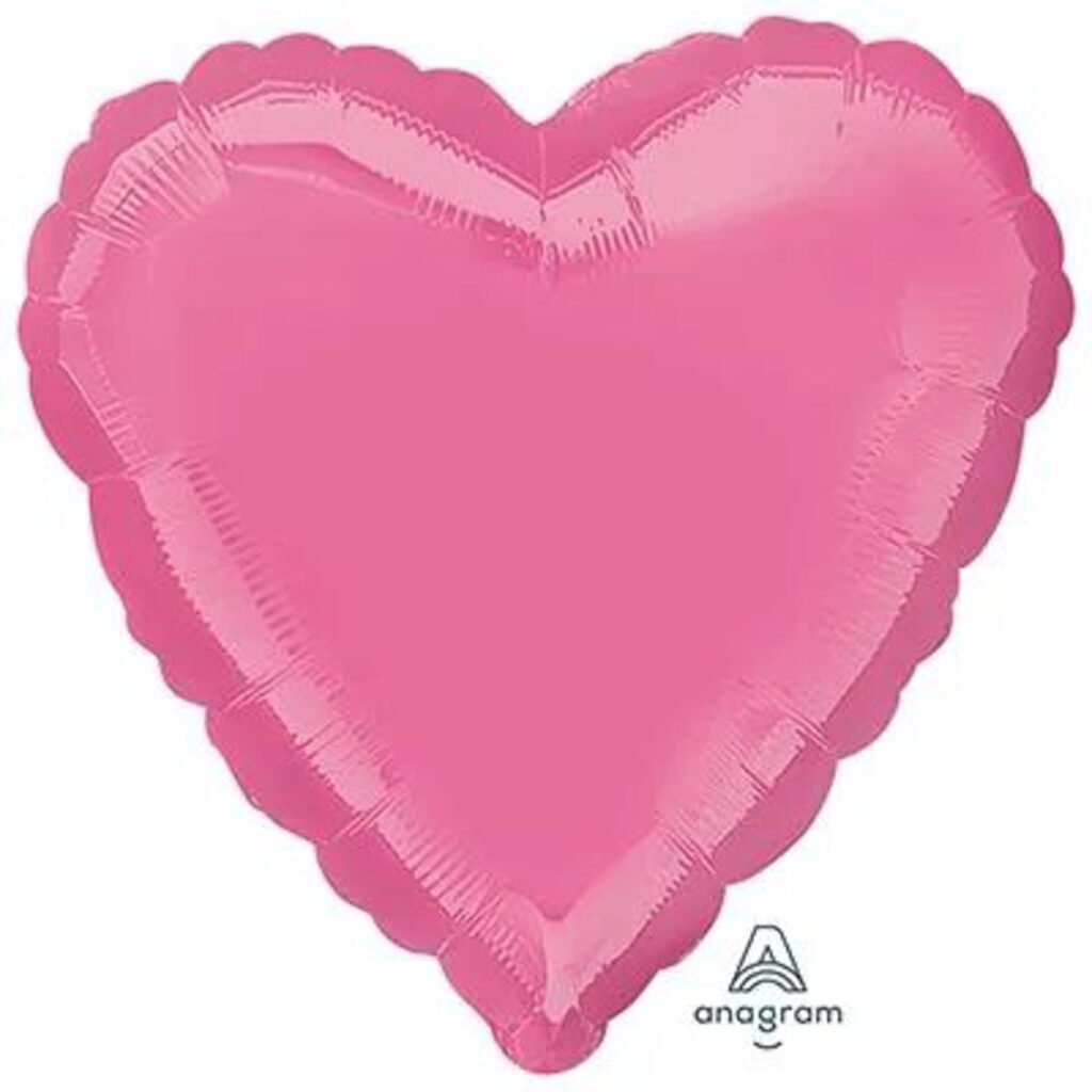 Шар фольга 18" Сердце "Пастель Rose" 46 см
